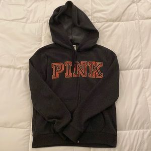 dark grey jacket from PINK